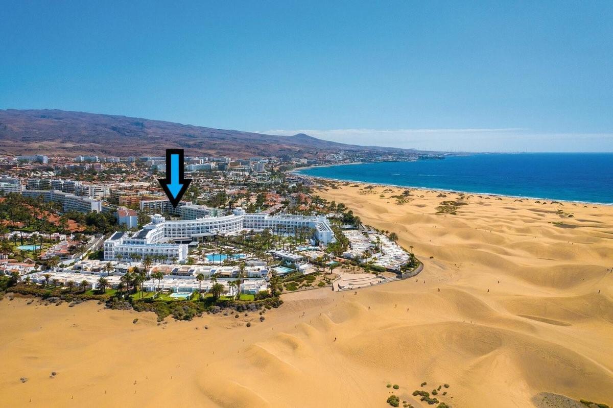 Fm Beach Home - Renovated Apartment With Swimming Pool Near Maspalomas Dunes & Beach ปลายา เดล อิงเกลส ภายนอก รูปภาพ
